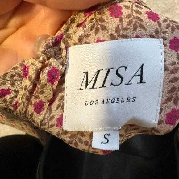 Misa Los Angeles Bernita Floral Ruffle Dress - Picture 4 of 4